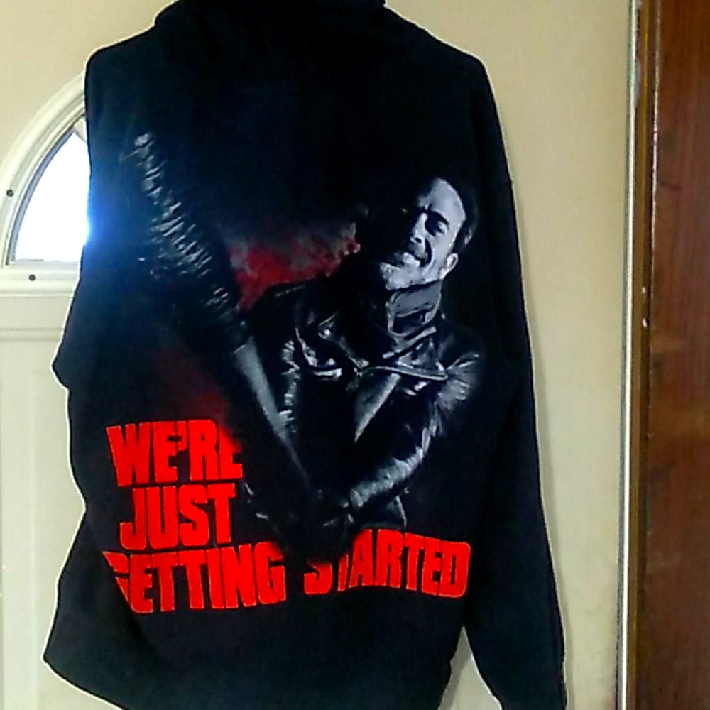 Walking Dead Negan hoodie XL mens